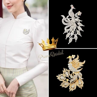 (ส่งด่วน ส่งเร็ว) เข็มกลัด ประดับชุดไทย เข็มกลัดติดเสื้อ มีแบบใหม่เข้าตลอด ส่งด่วน จาก จ.อุบลราชธานี