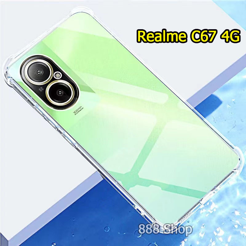 พร้อมส่ง Realme C63/C61 4G C65 4G 12/5G 12X 12Plus 12Pro+ C67 4G ตรงรุ่น เคสโทรศัพท์มือถือ ซิลิโคน ใส กันกระแทก 018