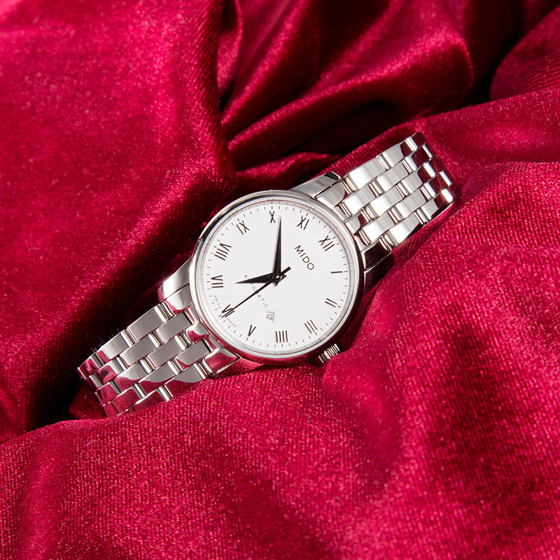 Mido MIDOgging Berenselli Series นาฬิกากลไกสําหรับสุภาพสตรี Swiss Mechanical นาฬิกาผู ้ หญิง