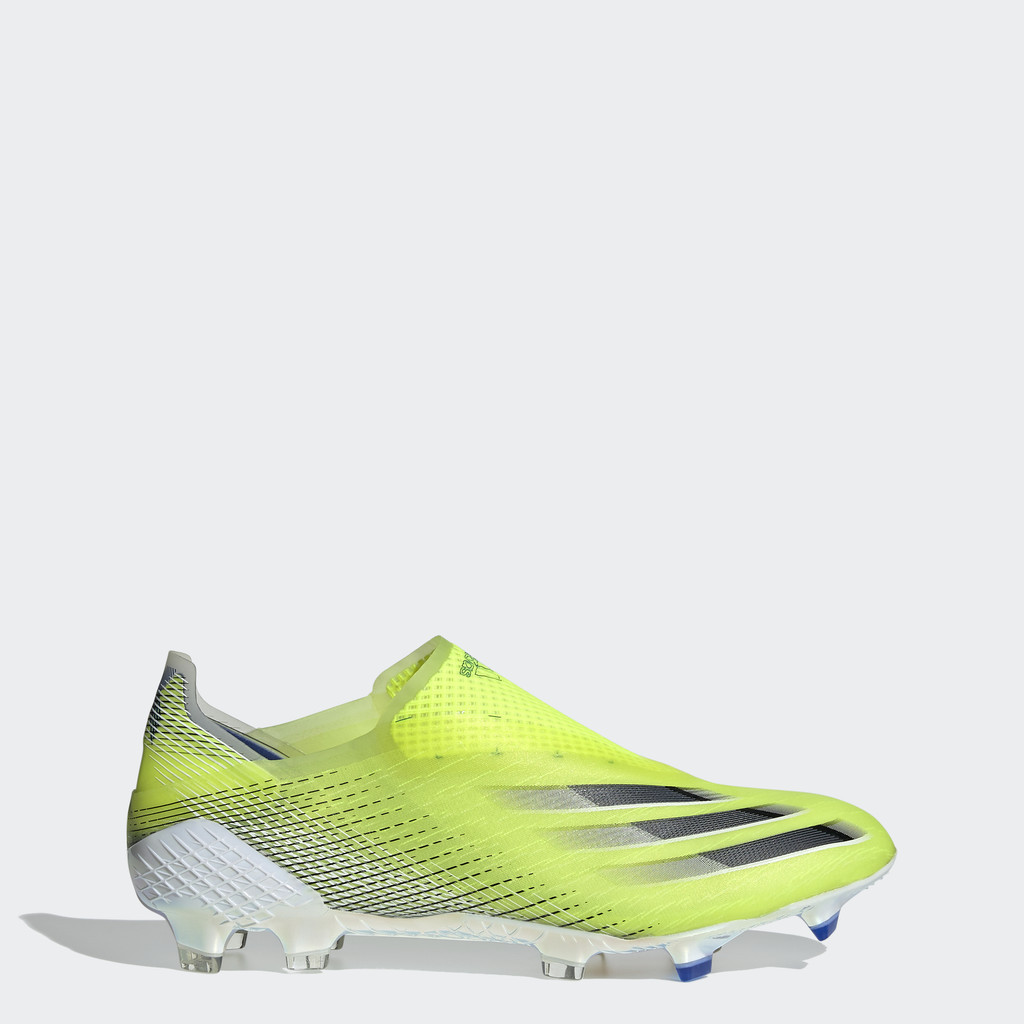 adidas ฟุตบอล X GHOSTED+ FG ผู้ชาย สีเหลือง FW6911