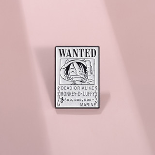 เข็มกลัด รูปการ์ตูนลูฟี่ One Piece เครื่องประดับ สําหรับติดก…