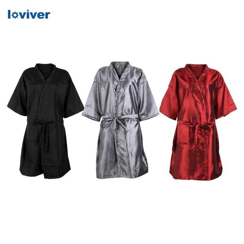 【จัดส่งในพื้นที่】เสื้อคลุมกิโมโน แบบนิ่ม พร้อมเข็มขัด ปรับได้ สําหรับผู้หญิง