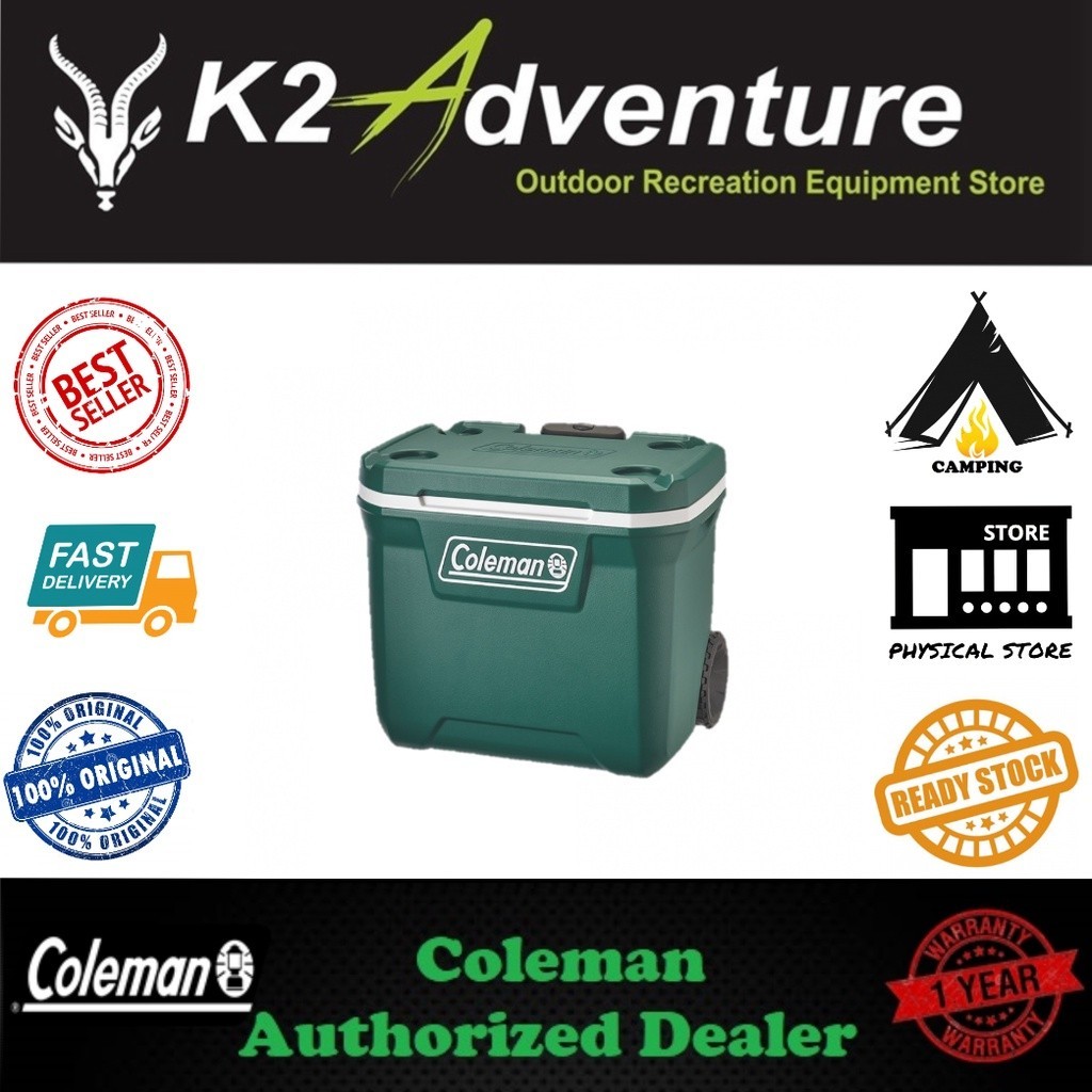 Coleman COOLER BOX 50QT WHEELED XTREME ASIA EVERGREEN LIMITED EDITION