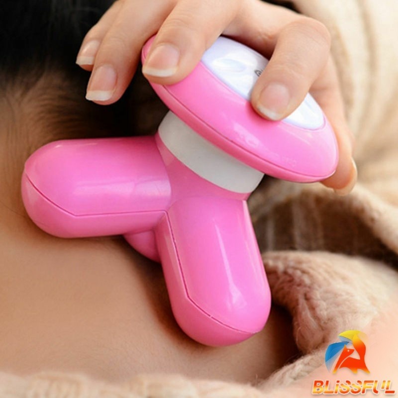 B.F ที่นวด 3 ขา ที่นวด นวดคอ บ่า ไหล่ หลัง ขนาดเล็ก Three Legged Mini Massager