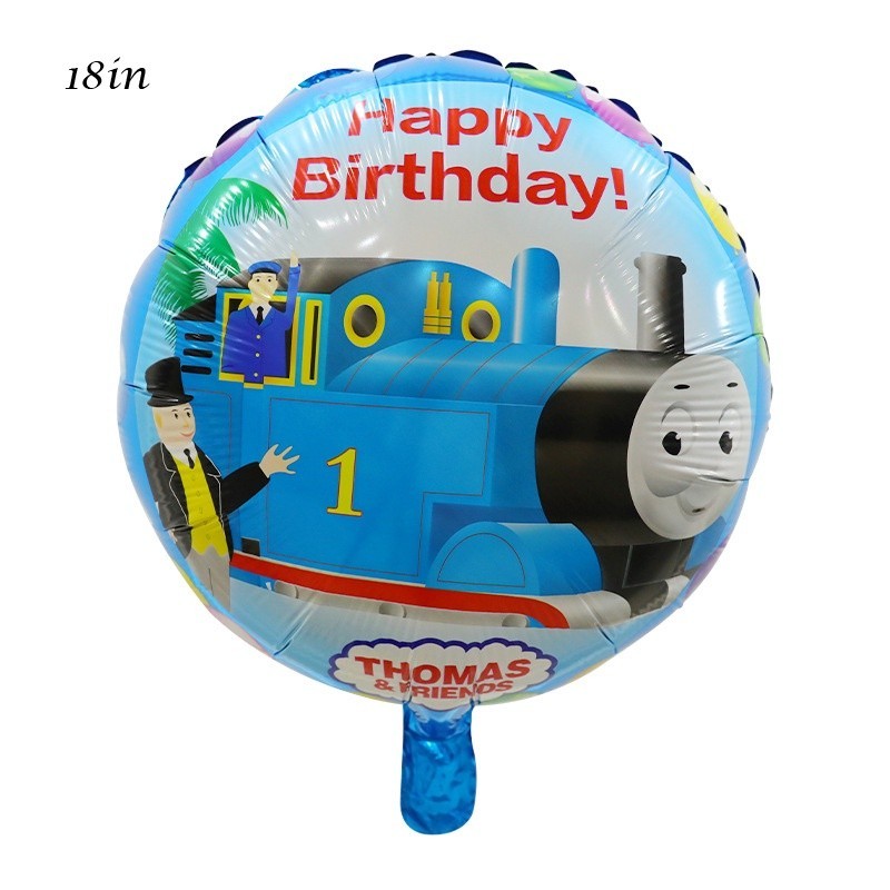 ชุดลูกโป่งฟอยล์ Thomas And His Friends ของเล่นสําหรับเด็ก 3 ชิ้น ต่อชุด - รูปที่ 3