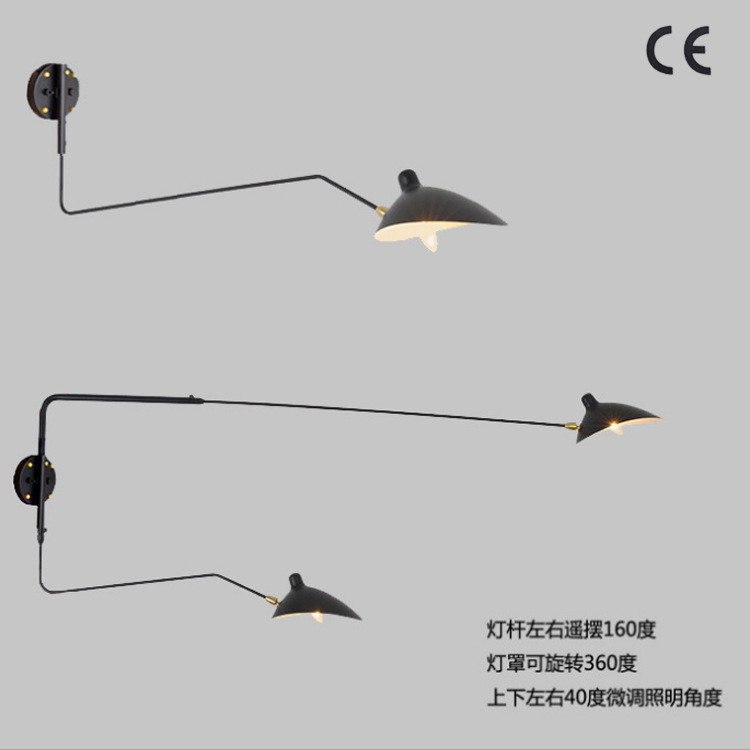 โคมไฟติดผนัง led รูปกรงเล็บเป็ด สร้างสรรค์ สไตล์อุตสาหกรรม B & B สไตล์โมเดิร์น สําหรับตกแต่งบ้าน