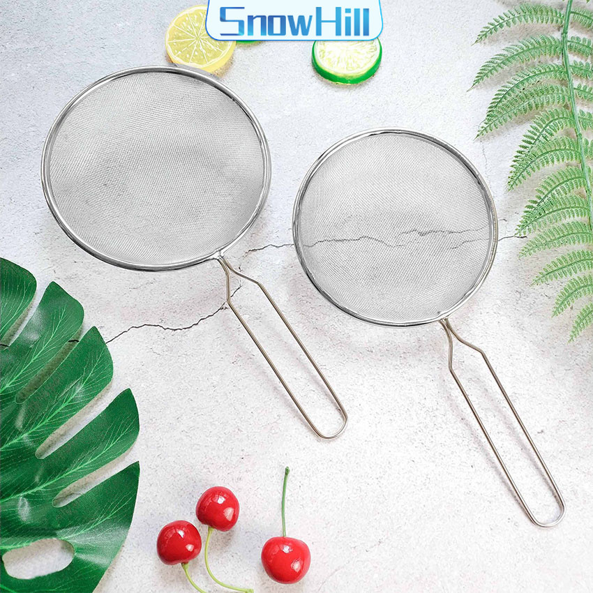 S.H ตะแกรงกรองน้ำผลไม้ อาหาร ที่กรองในครัว Electroplating filter