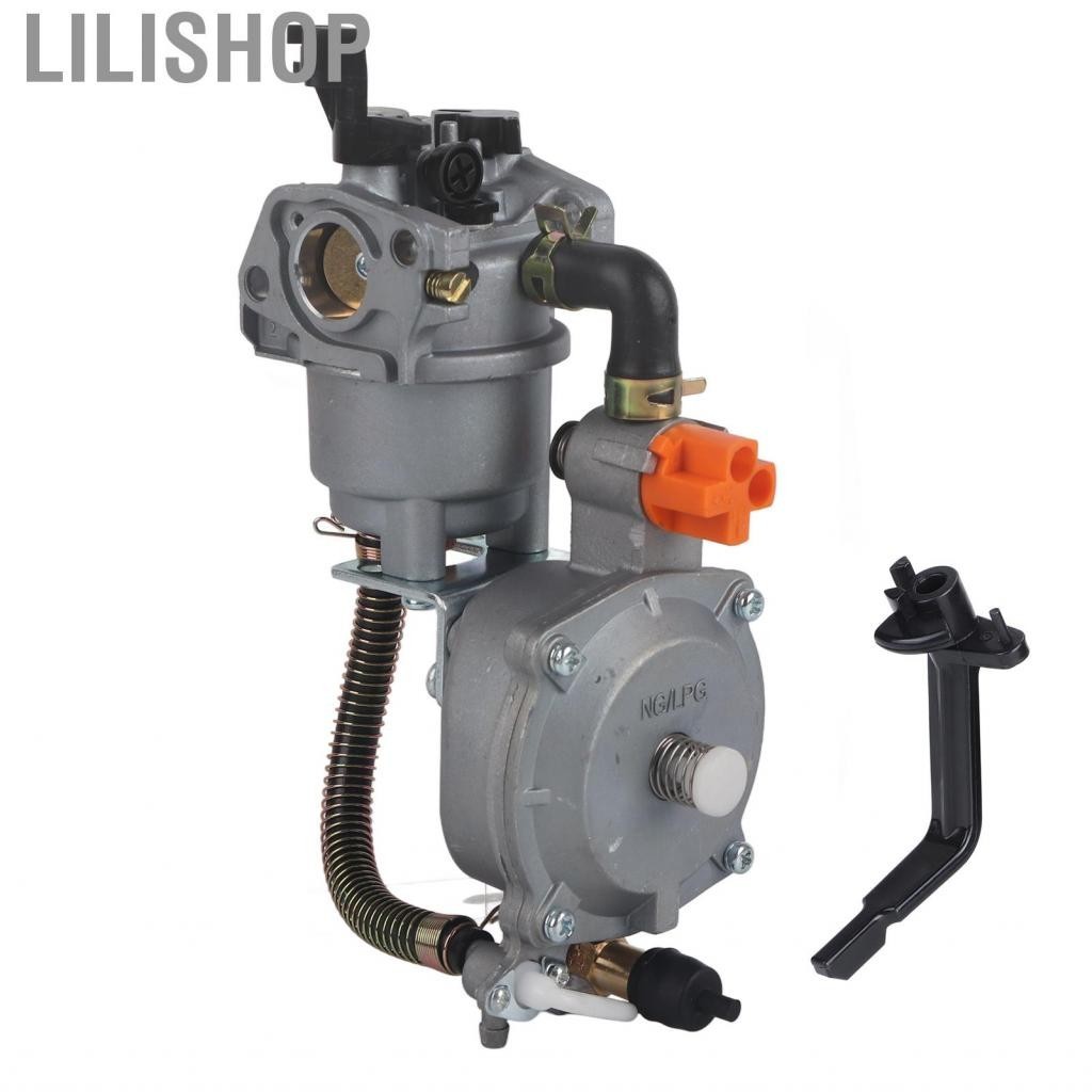 Lilishop Generator Dual Fuel Carburetor LPG NG Conversion Kit for Honda 2.8KW GX200 170F Manual Choking Coil