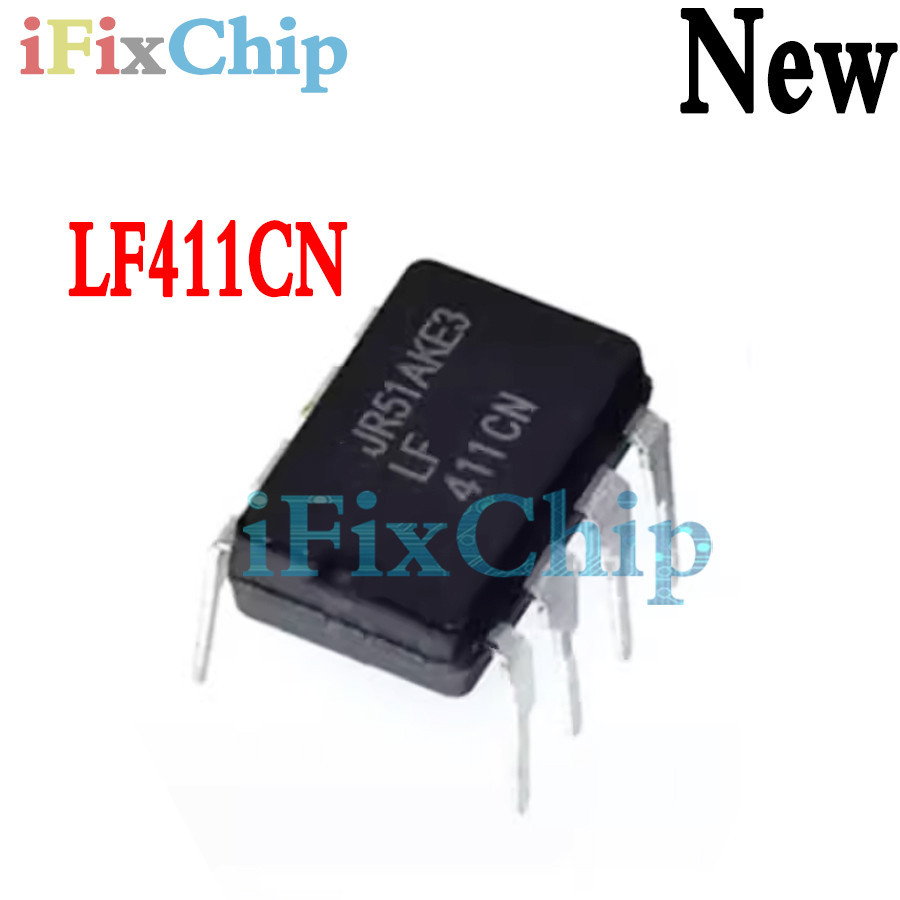 10 ชิ้น F411CN DIP8 LF411 DIP 411CN DIP-8 ใหม่ล่าสุด IC