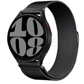 Milanese loop band สําหรับ Galaxy Watch FE/7/6/5/4/6-4-Classic/active 2 20 มม.22 มม.สร้อยข้อมือแม่เหล็กโลหะ Huawei GT 4-3-2e สายคล้อง