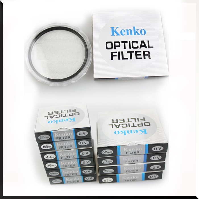 Kenko UV filter ฟิลเตอร์ป้องกันหน้าเลนส์ ขนาด 37-95mm