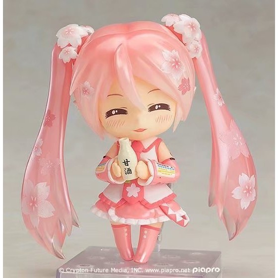 Epts Q Version Clay Hatsune 2015 Sakura Hatsune 500 #Sakura ตุ๊กตาฟิกเกอร์ Hatsune Face เปลี่ยนกล่องได้
