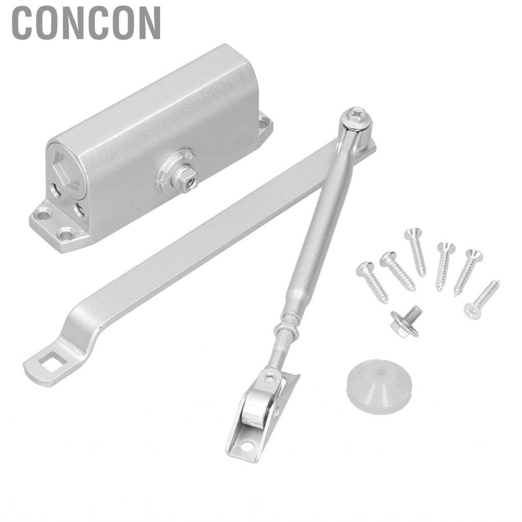 Concon Adjust Fireproof Door Closer 180°Spring Hydraulic Buffer Automatic