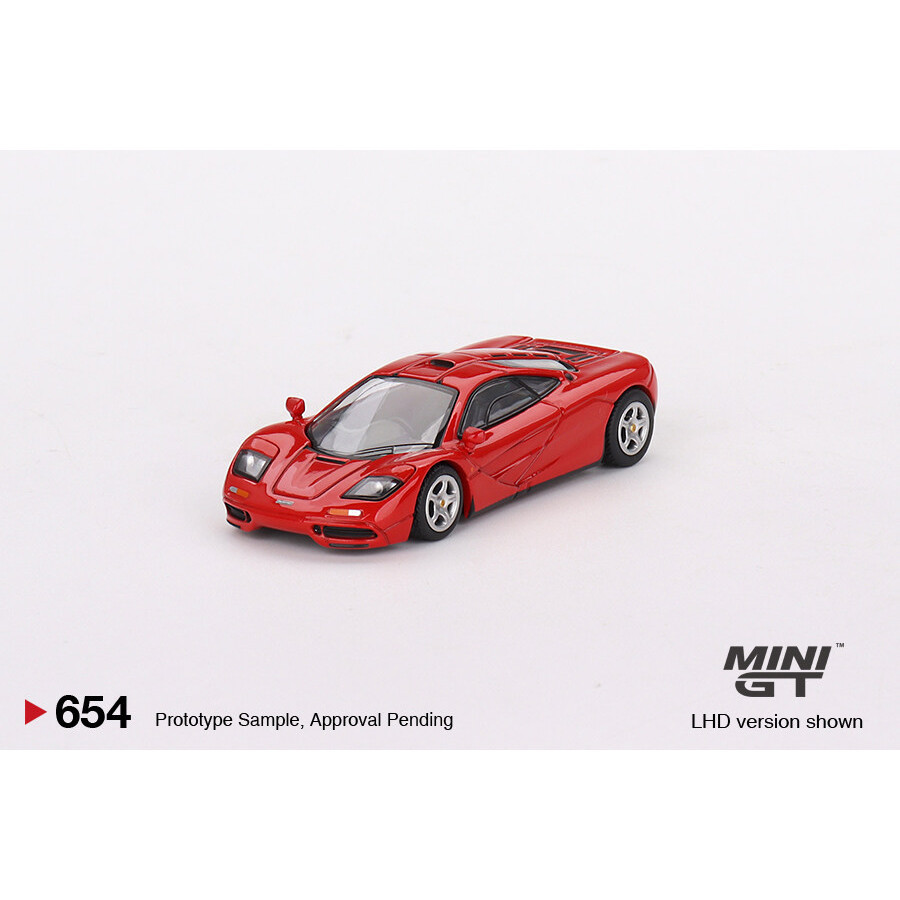 MINI GT No.654 McLaren F1 Red MGT00654