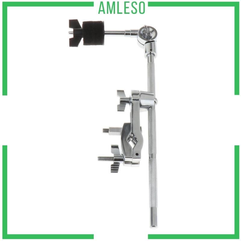 [ Amleso ] กลอง Cymbal Arm Cymbal Extension Stand แบบพกพา 33 ซม.Cymbal Booming เบรคเอียงสิ ่ งที ่ แนบมา MEGA Pdp Cymbal Arm