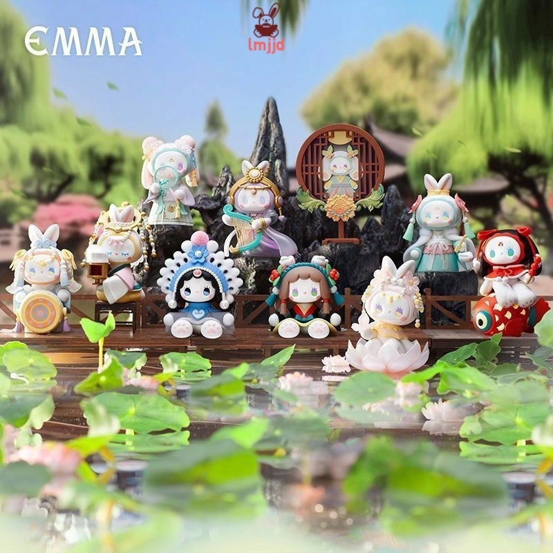 ของแท้ กล่องสุ่มตุ๊กตา Emma Secret Forest Lamp Series แฮนด์เมด สําหรับตกแต่งวันเกิด