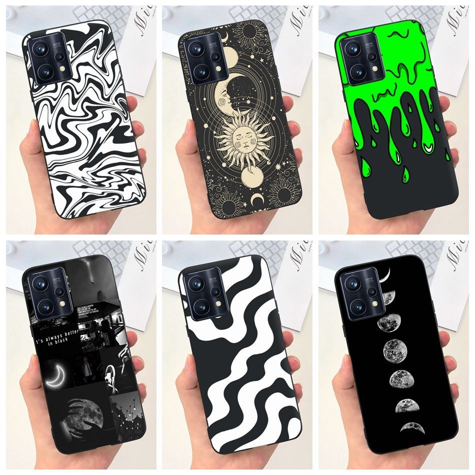เคสป้องกันโทรศัพท์มือถือ ลายดวงจันทร์ และนม สําหรับ Realme 9 Pro Plus ( 9 Pro+) 9Pro 9 4G