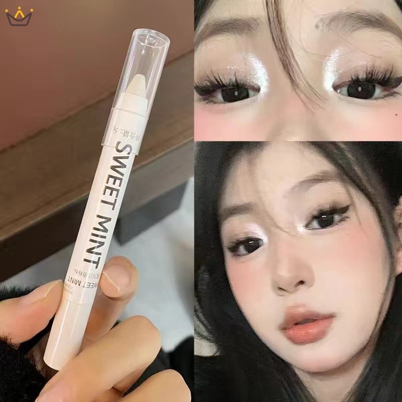 【YUE】SWEET MINT ดินสออายแชโดว์ ไฮไลท์ เนื้อใยไหม ประกายมุก สีชัด กันน้ำ ติดทนนาน