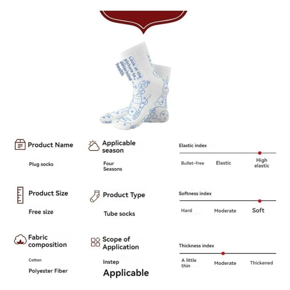 Rtjifss99ถุงเท้ากดจุด, ไม้นวดนํามาใช้ใหม่ถุงเท้านวดเท้า, พร้อมเครื่องมือนวดบรรเทาเท้ายางบรรเทาอาการปวดเท้าความดันเท้าถุงเท้าจุดสําหรับสปาเท้า - รูปที่ 4