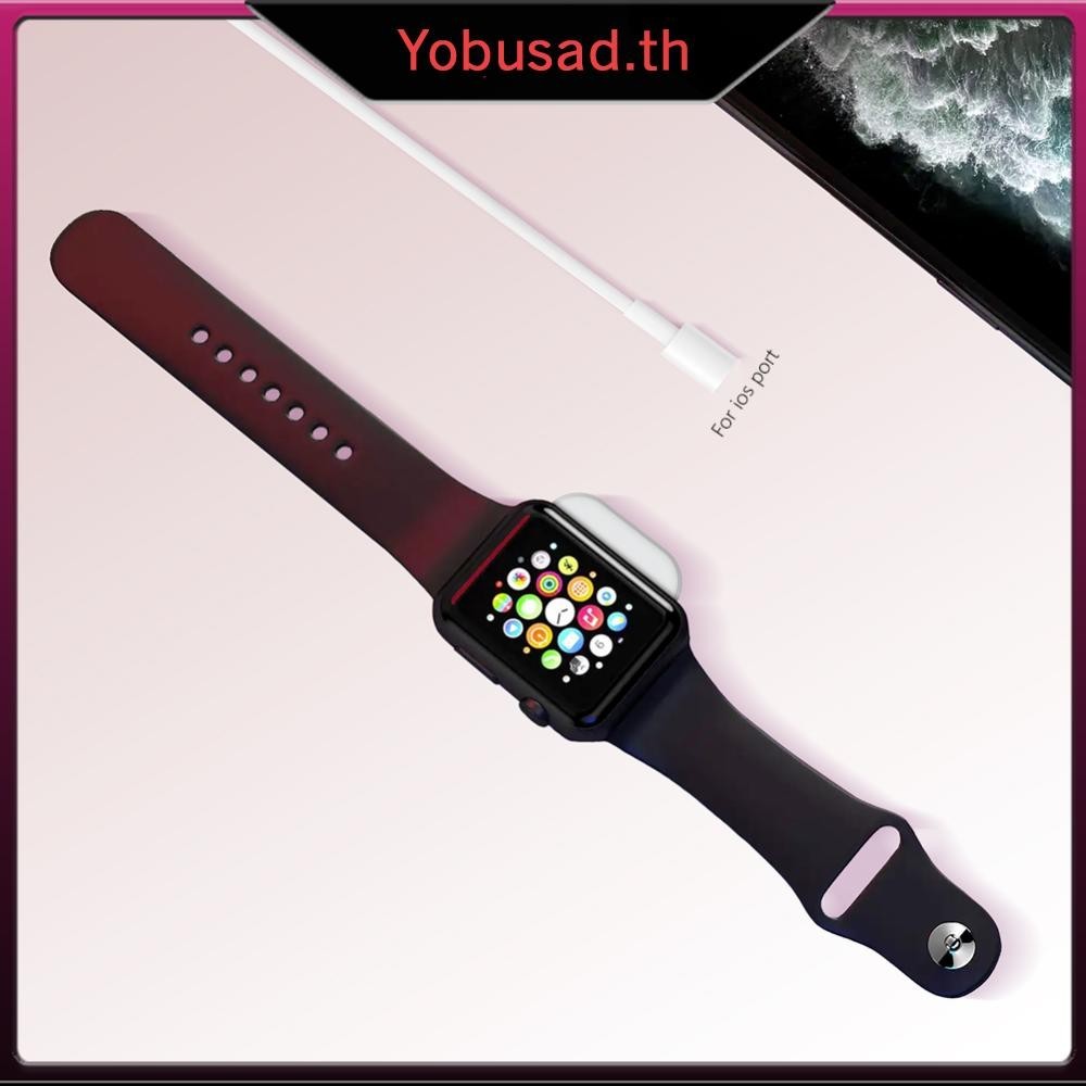 [Yobusad.th] อะแดปเตอร์ชาร์จแม่เหล็กไร้สาย 5V 1A แบบเปลี่ยน สําหรับ Watch Ultra 49 มม.