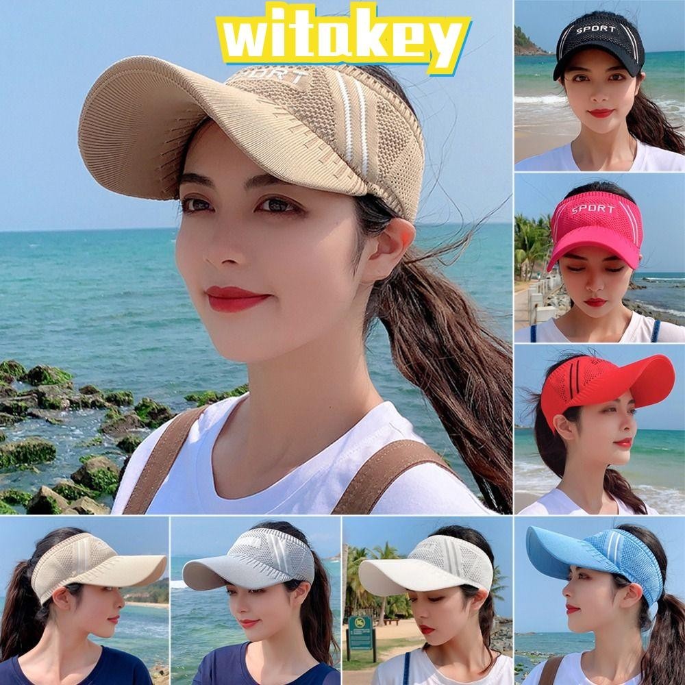 Witakey หมวกเบสบอล กันแดด ระบายอากาศ ลําลอง สําหรับผู้หญิง