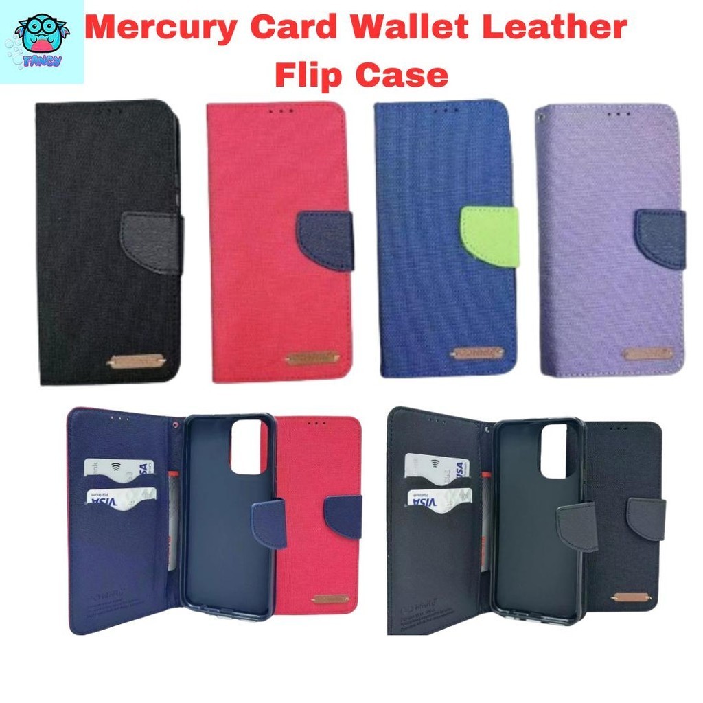 [Flip Casing] Huawei Nova 2i,3i,5T, Honor X7B,X8B,X9B,90,90 Lite Mercury Card Wallet Magnetic Flip C