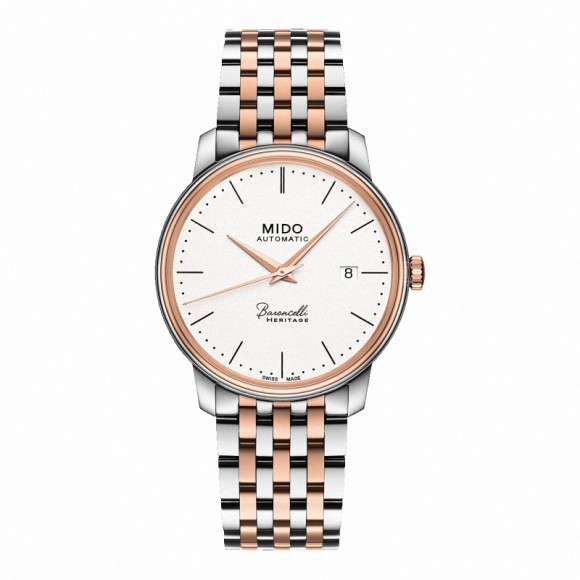 Mido Beren Saili 40th Anniversary นาฬิกาข้อมือ สายเหล็ก สําหรับผู้ชาย M027.407.22.010.00
