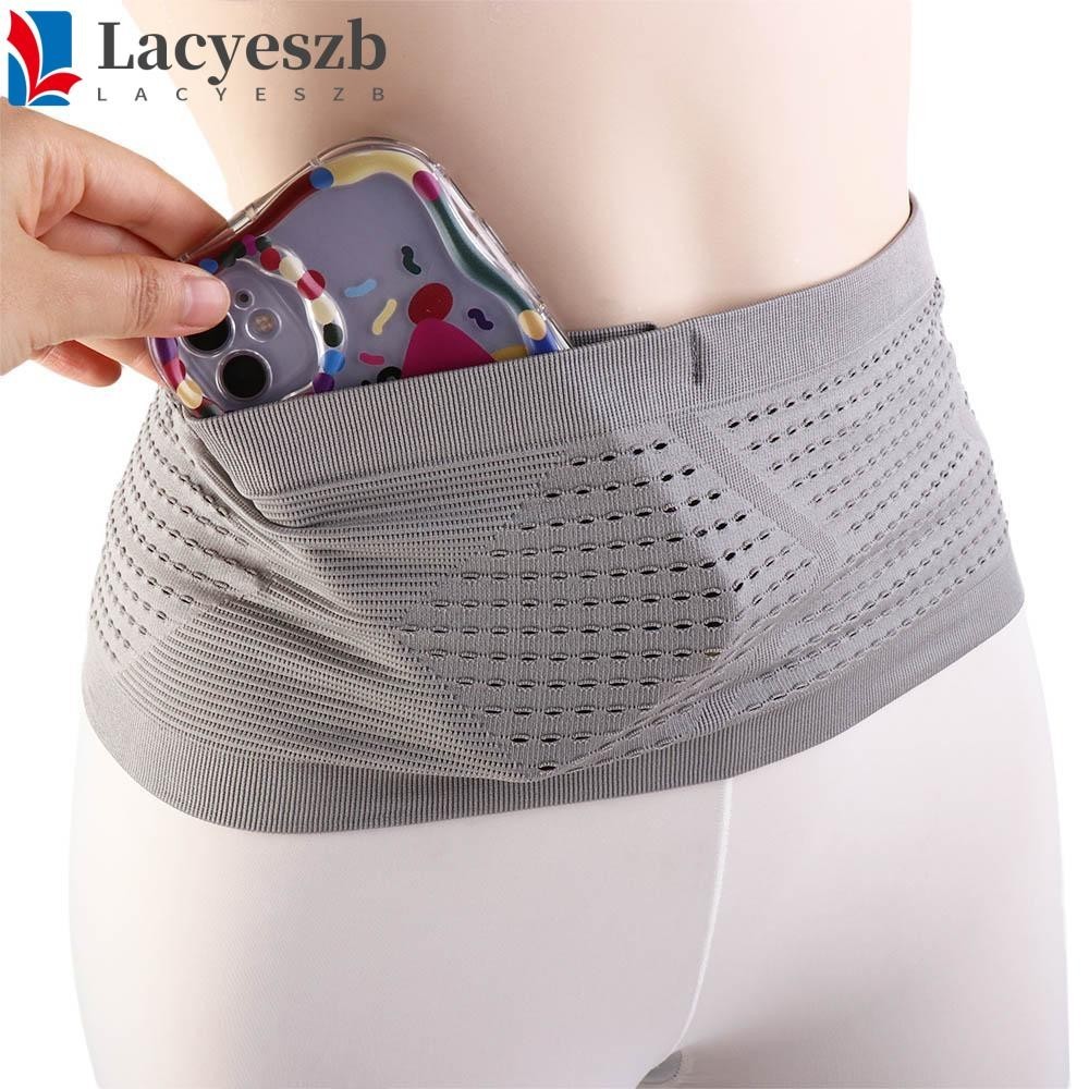 Lacyeszb กระเป๋าคาดเอว ใส่โทรศัพท์มือถือ เข็มขัดคาดเอว เหมาะกับการวิ่ง เล่นกีฬา สําหรับผู้หญิง และผู้ชาย