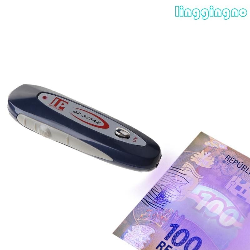Rr 2 in 1 เครื่องตรวจจับธนบัตรดอลลาร์ แบบพกพา ปากกาทดสอบสกุลเงินปลอม