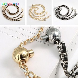 HOBBYIN สายโซ่คล้องไหล่ โลหะ สีทอง ขนาดเล็ก แบบเปลี่ยน