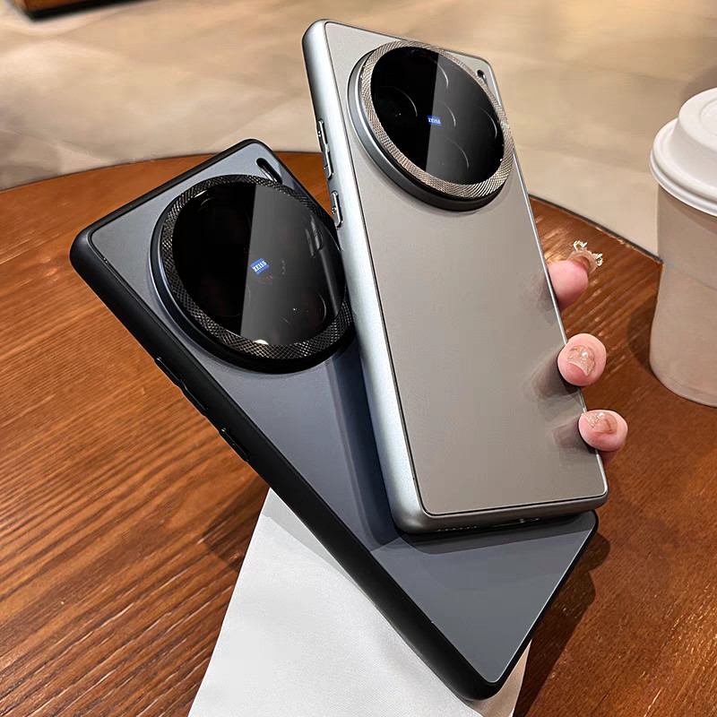 Full Cover Metal Lens Protect Acrylic เคส Vivo X200 X200S X100 X100S Pro เคสโทรศัพท์ X200Ultra X200P