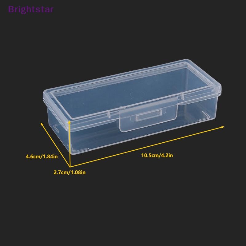 Brightstar DiY ขนาดเล็กพลาสติกใสกล่องเก็บสําหรับเครื่องประดับเพชรเย็บปักถักร้อยหัตถกรรมลูกปัด Pill อุปกรณ์จัดเก็บข้อมูลบ้านใหม่