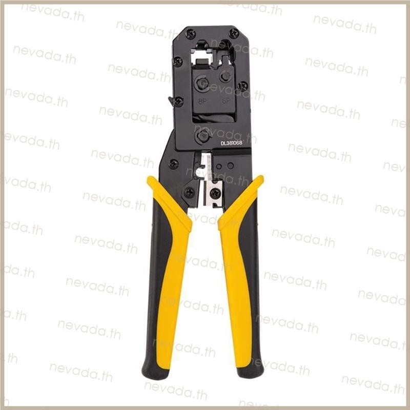 Nev ʚɞ RJ45 Crimping Tool Ethernet Crimping Tool สําหรับ CAT5 CAT5E CAT6A CAT7 CAT7A RJ45