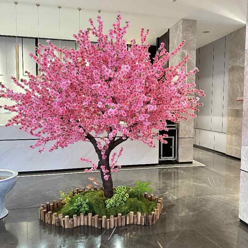 [ส้อมดอกซากุระประดิษฐ์] ดอกไม้ประดิษฐ์ ดอกซากุระปลอม สําหรับตกแต่งบ้าน ปาร์ตี้ - รูปที่ 5