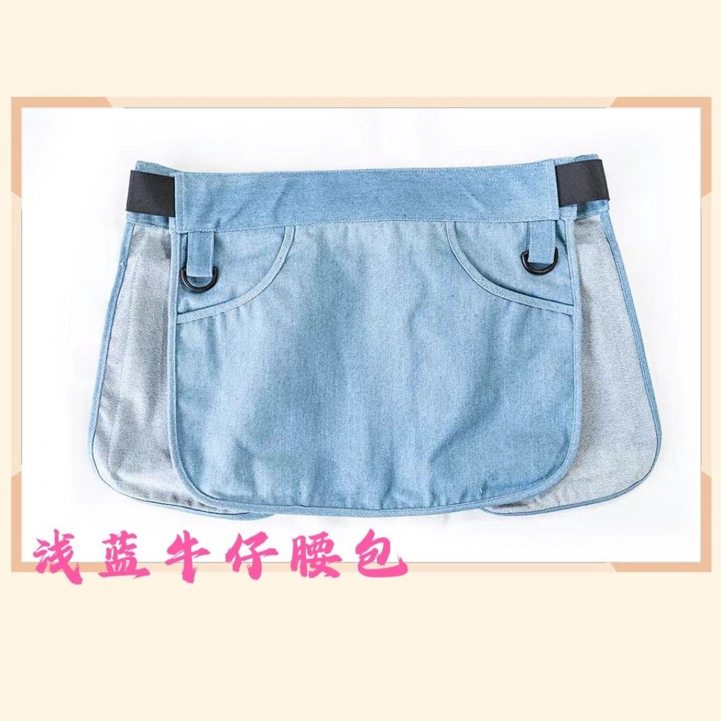 กระเป๋าคาดเอวผ้ายีนส์กลางแจ้งเบาพิเศษมัลติฟังก์ชั่หลายกระเป๋าแผงลอยผ้ากันเปื้อนครึ่งความยาวความจุขนาดใหญ่สถานที่ก่อสร้างเข็มขัดทํางา ราคา ถูกที่สุด ดีลบีเคเค แกลเลอรีภาพที่ 2