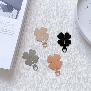 แพทช์เชือกคล้องโทรศัพท์มือถือเคส คลิปยึดเคสโทรศัพท์แบบโลหะบางพิเศษป้องกันการตกหล่น