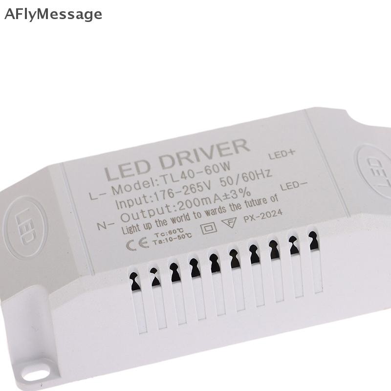 Afl 1PC สี LED Driver 8-24w 24-36w 36-50w 40-60w LED Constant Current Driver Power Unit Supply LED Transformer TH