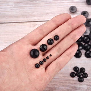 "ลูกตาตุ๊กตาปลอมพลาสติก 500Pcs DIY หลายขนาด 4/5/6/8/10/12/14MM "