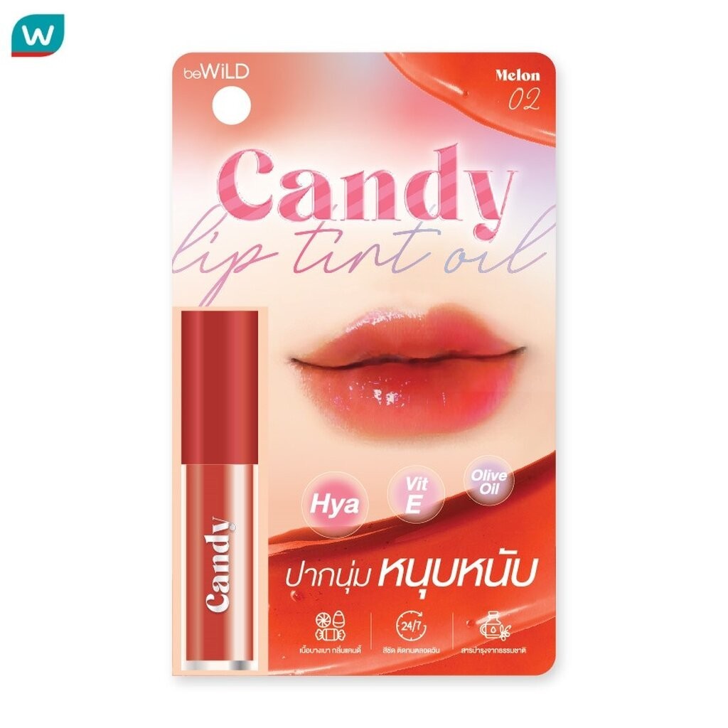 Bewild บีไวลด์ แคนดี้ ลิป ทินท์ ออย 2.5g 02 เมล่อน
