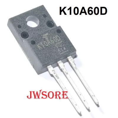เครื่องมือชิ้นส่วน K10A60 K10A60d TK10A60 10A60 TO-220F