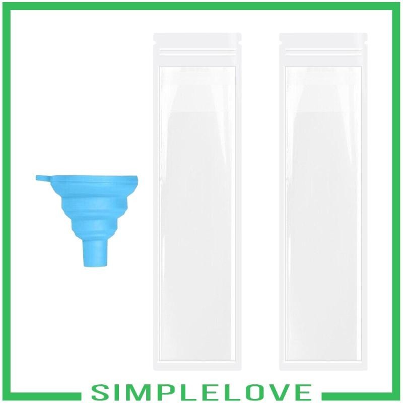 [ ถุงไอติมหลอดแช่แข็งสําหรับน้ําแข็งขนมเพื่อสุขภาพเด็กผู้ใหญ่