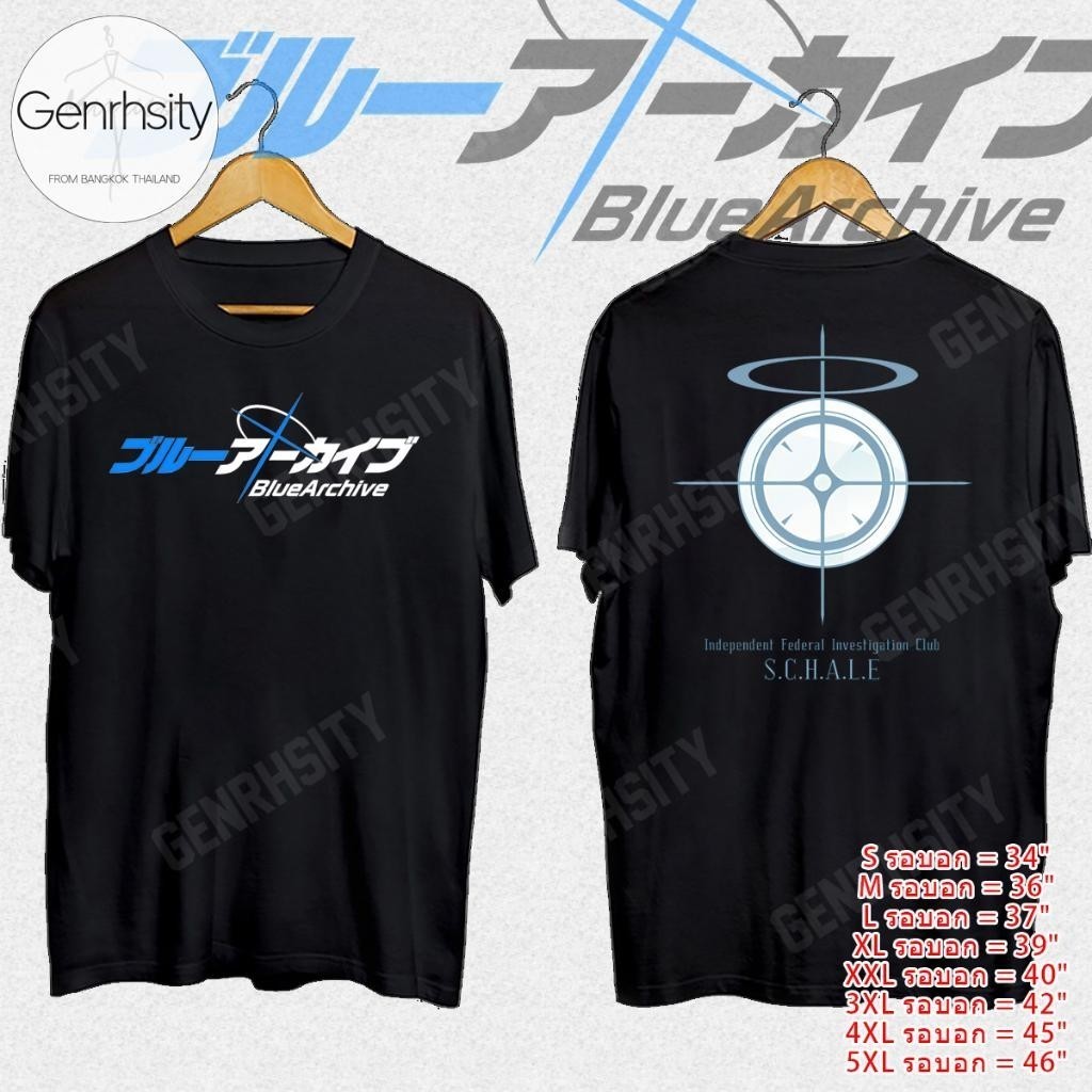 [TOYOO]เสื้อ bluearchive เสื้อยืดผู้ชาย arona ใส่สบาย ใส่ได้ชายและหญิง เสื้อยืดผู้หญิง เสื้ออนิเมะ