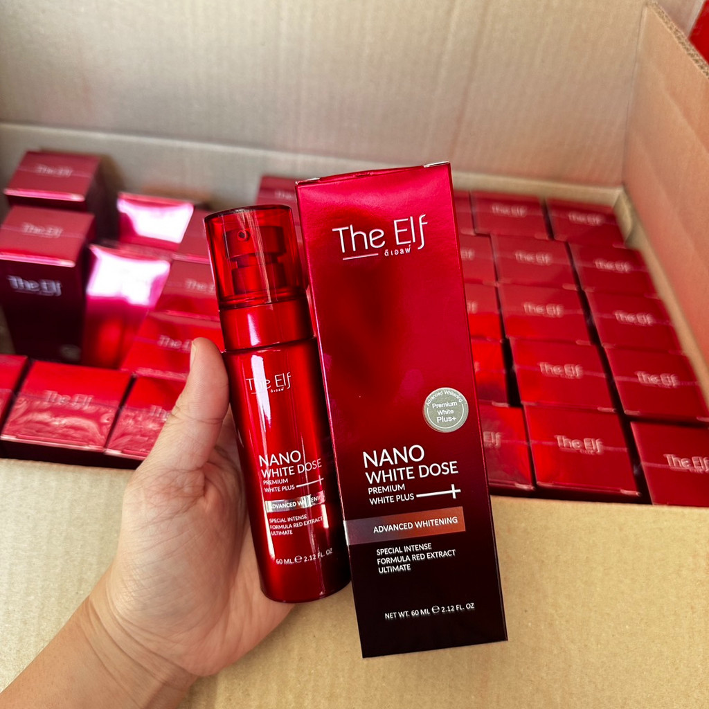 โดสแดง The elf Nano White Dose ดิ เอล นาโนไวท์ โดส โดสแดง เจลแดง
