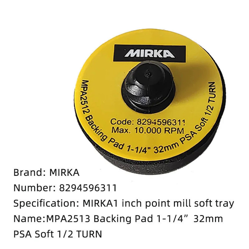 ของแท้ MIRKA ถาดเจียรแบตเตอรี่ 1 นิ้ว 32 มม. อุปกรณ์เสริม