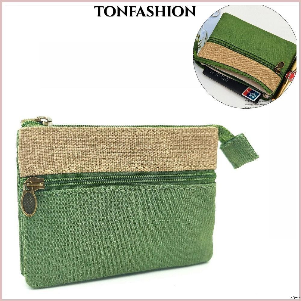 Tonfashion กระเป๋าใส่เหรียญ, ผ้าฝ้าย แบบพกพา เปลี่ยนเงิน ออแกไนเซอร์, กระเป๋าน่ารัก เด็กผู้หญิง