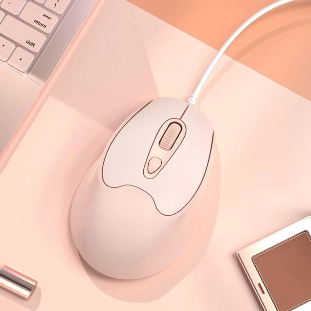 LACYESBA เมาส์ Type C มีสาย Ergonomic thumbnail 9