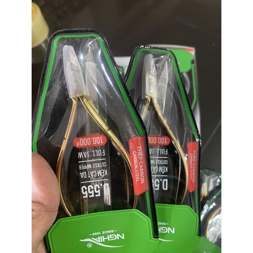 กรรไกรตัดหนังของเวียดนามแท้ 100%  ยี่ห้อ Nghia รุ่น D555ไม่เป็นสนิม Nghia กรรไกรตัดหนังที่ตายแล้วจากเวียดนาม D555 - รูปที่ 6