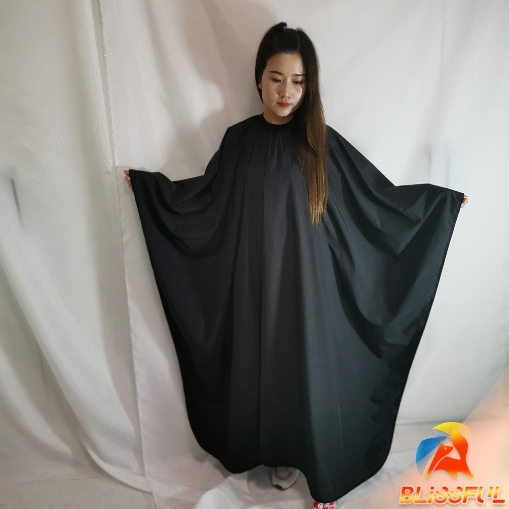 B.F เสื้อคลุมตัดผม ผ้าคลุมตัวช่างตัดผม ดัด ย้อมผม  apron for haircut - รูปที่ 2