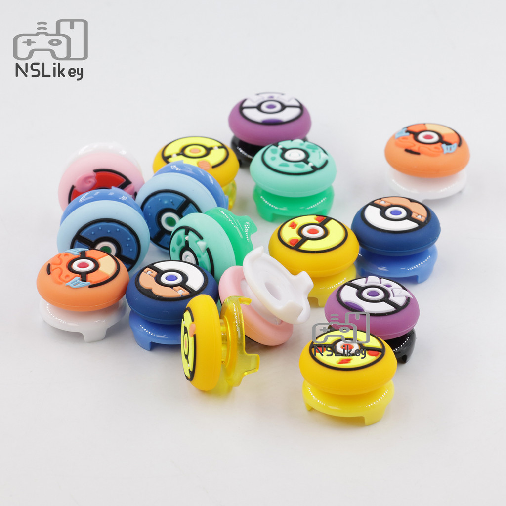 Nslikey 1 คู่ยาง FPS Extender Thumbstick ฝาครอบ Thumb Grip สําหรับ PS4 PS5 Controller Thumbstick ฝาค