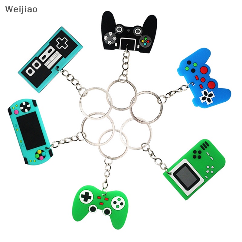 Weijiao% พวงกุญแจเครื่องเล่นเกม PS4 น่ารัก อุปกรณ์เสริม สําหรับห้อยกระเป๋า